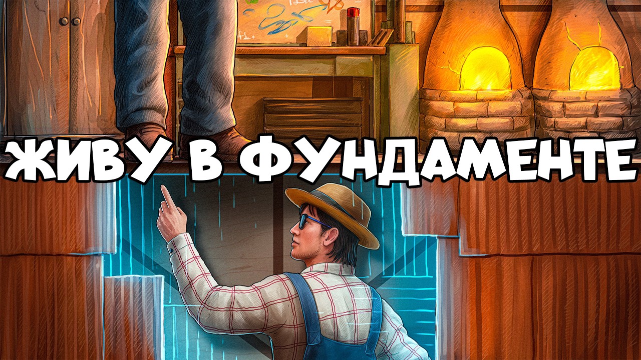 БАГ! ЖИВУ В ЧУЖОМ ФУНДАМЕНТЕ У ИГРОКОВ в раст / rust