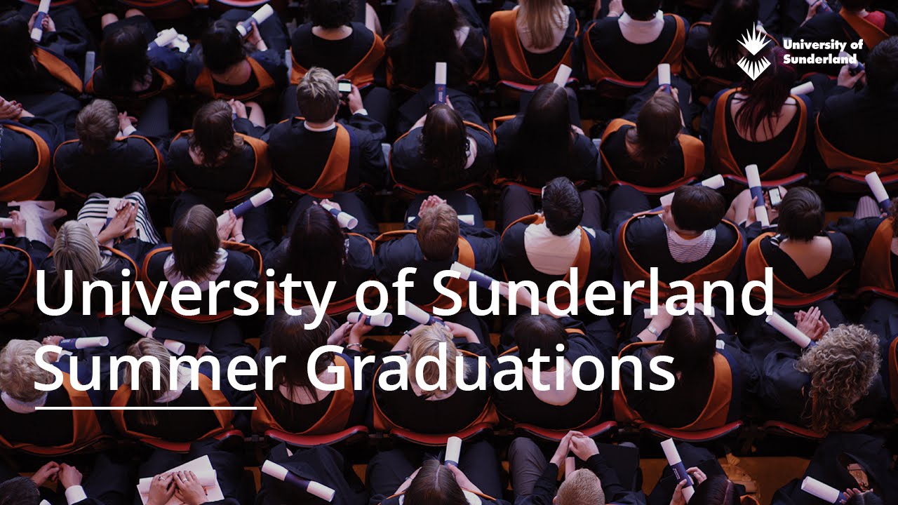 University of Sunderland Graduation Ceremony - Tuesday 5th July 9:30am