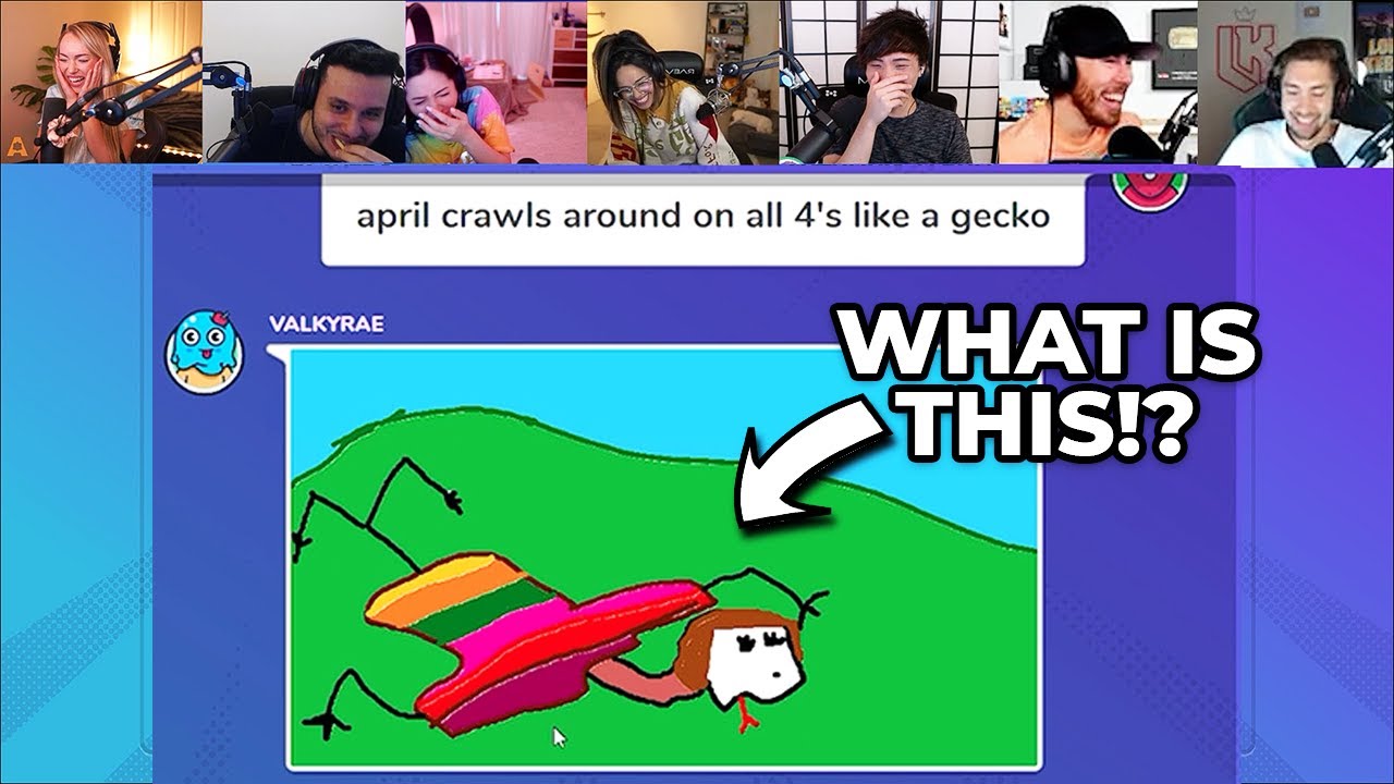 [ALL POV] GARTIC PHONE with CHANG GANG, VALKYRAE, FUSLIE, & SYKKUNO