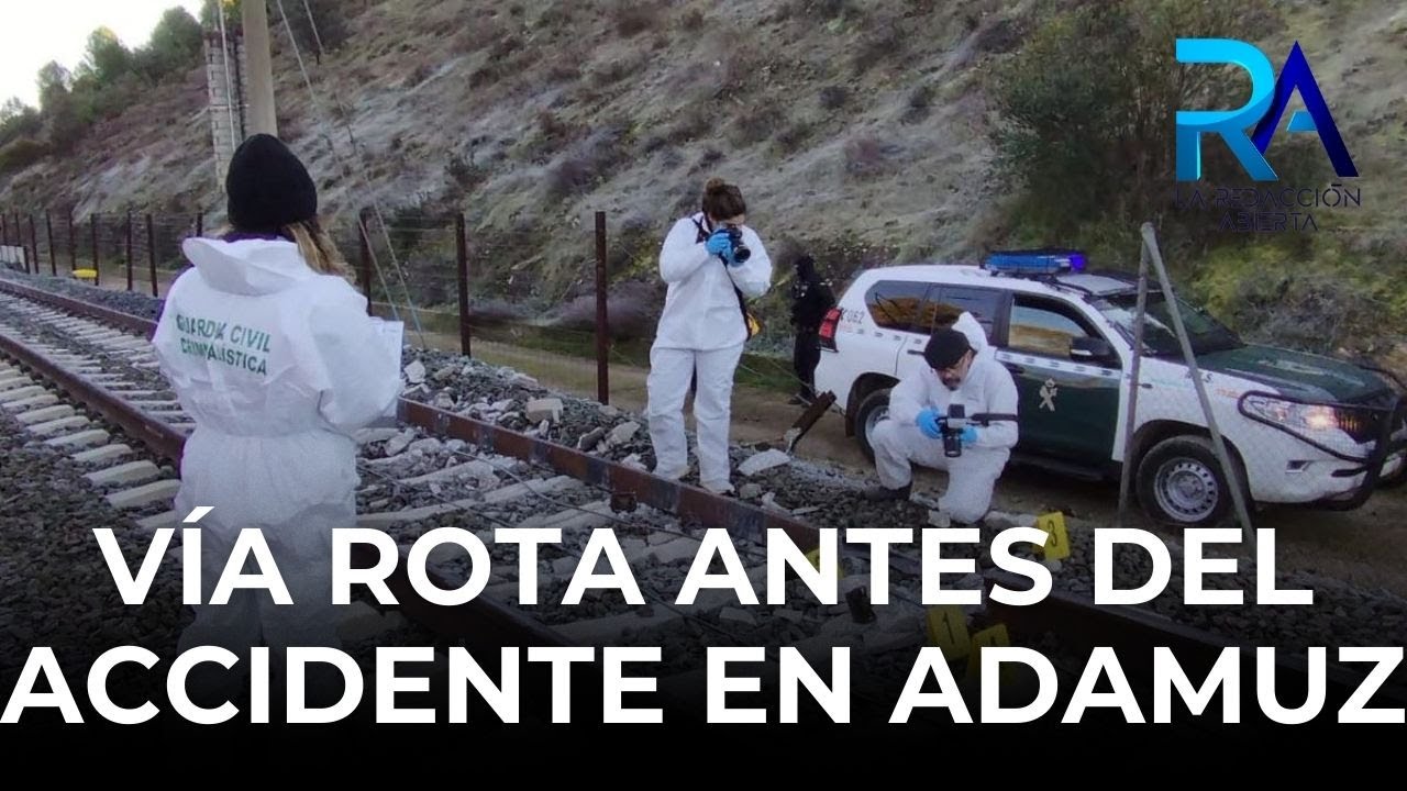 El informe oficial apunta a una vía rota antes del accidente en Adamuz