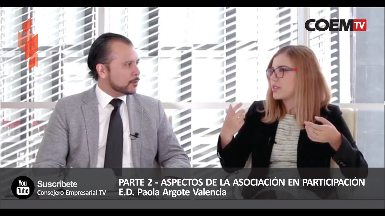 Parte 2 – Aspectos de la Asociación en Participación