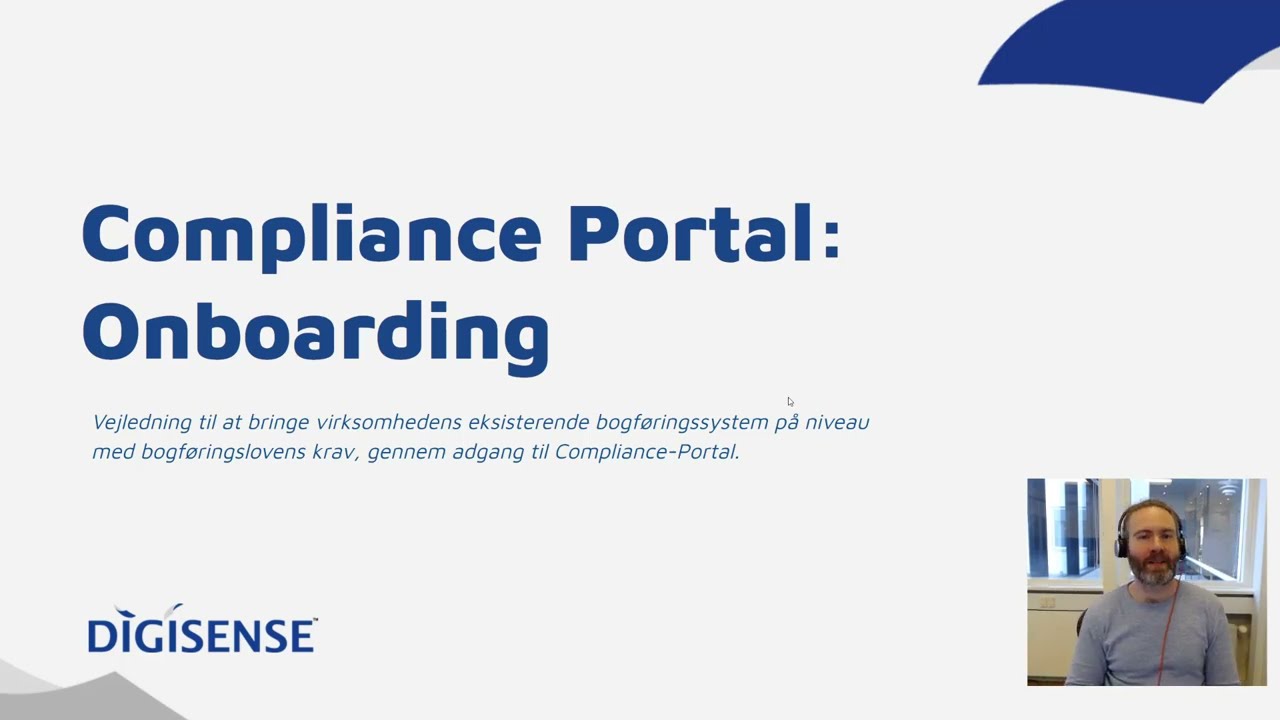 Onboarding på Compliance Portalen - Step 2