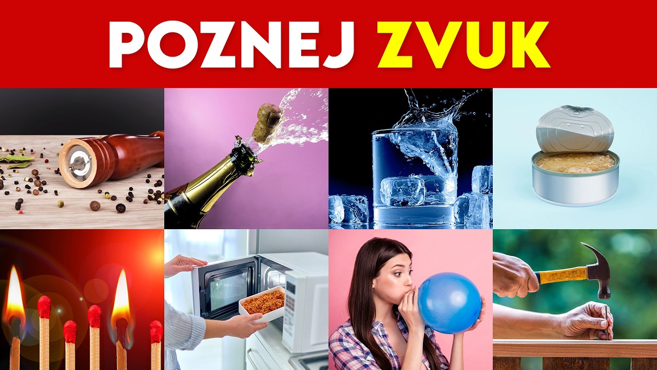 Poznej Zvuk | Na tyto zvuky ani tvůj sluch nestačí!