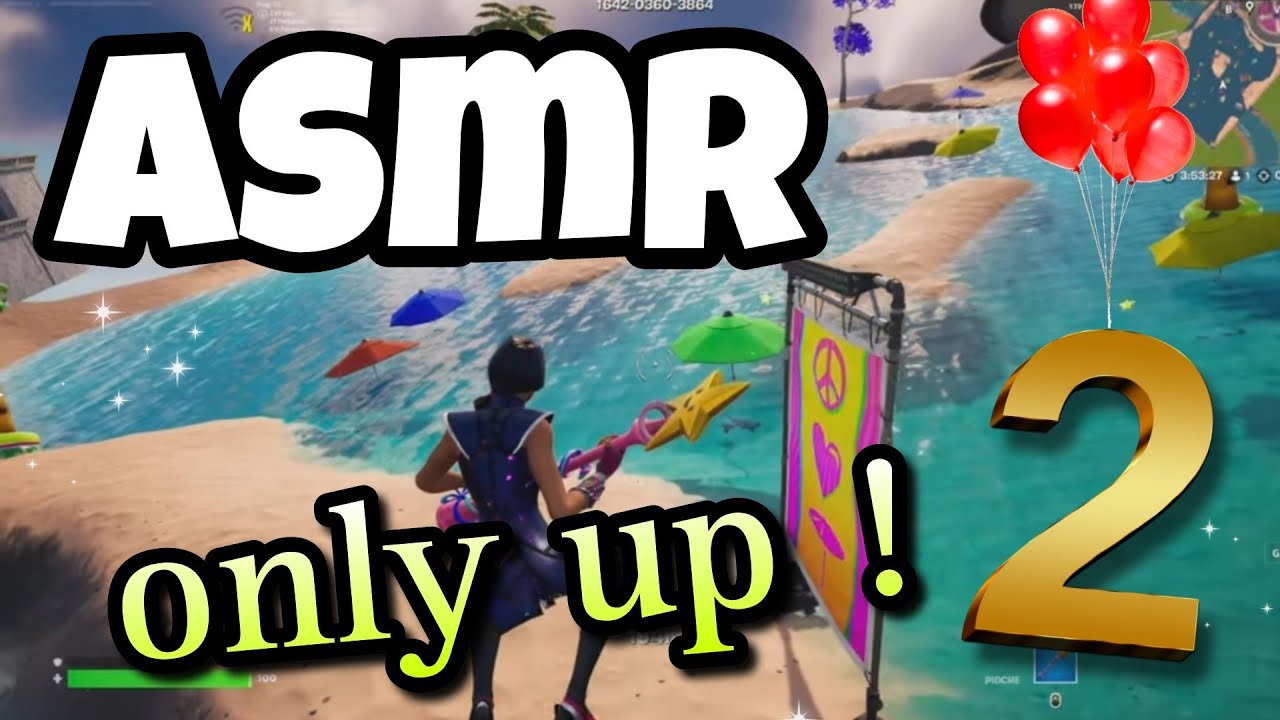 ASMR- Je Test Only Up Chapitre 2 sur Fortnite ! 😴💤 ( j'ai fais un beau run )