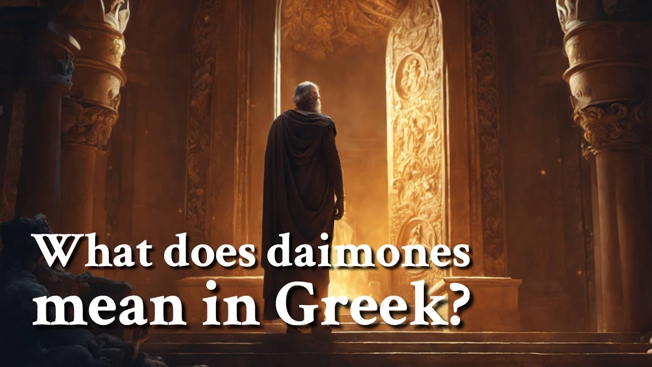 What does daimones mean in Greek? Greek Mythology Story