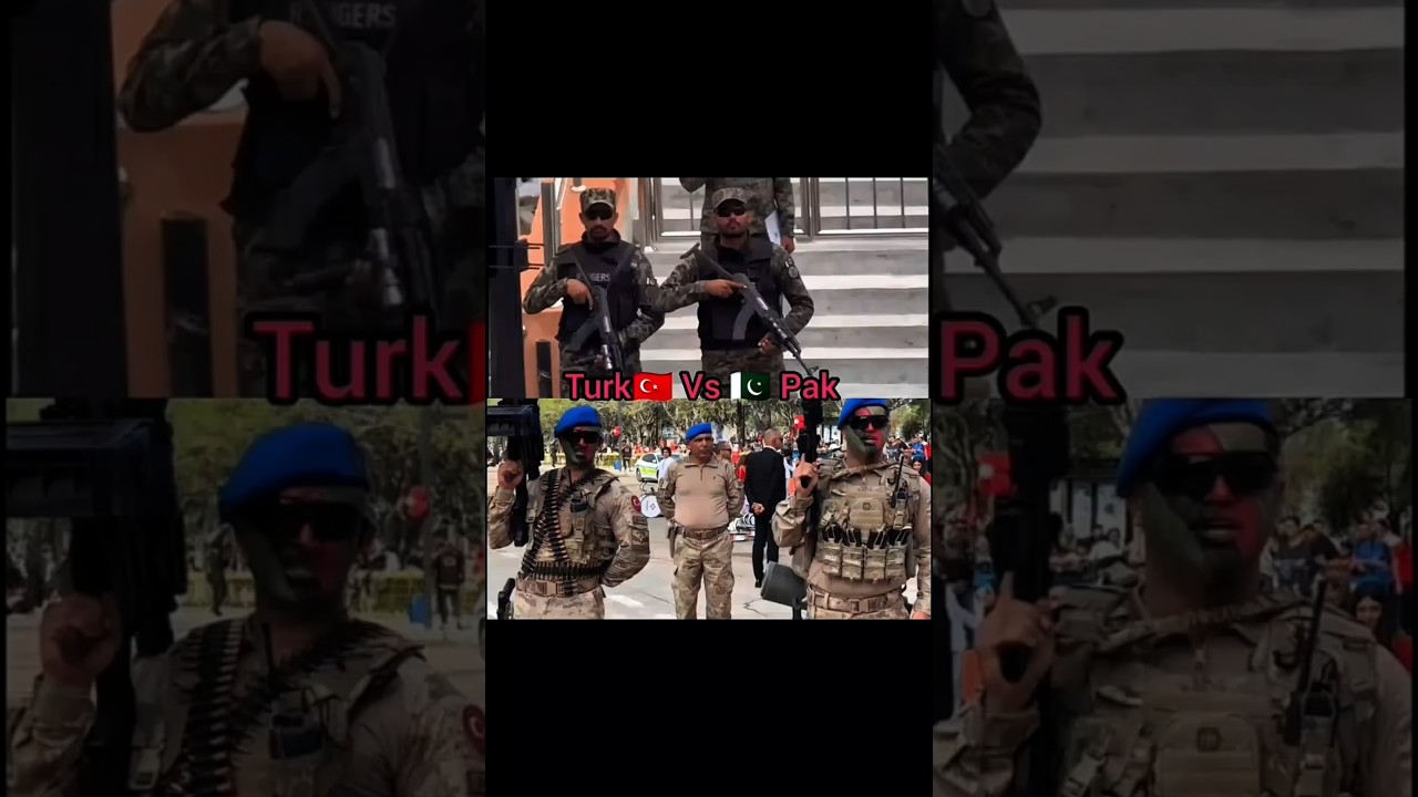 Pakistan 🇵🇰 vs Turkey 🇹🇷 Military Attitude Video #shorts