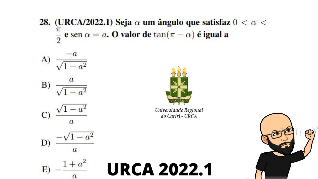 URCA 2022.1Questão 28.