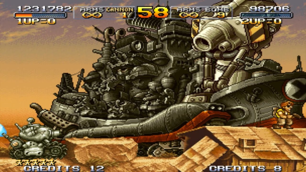 Metal Slug 2 All Missions Completed Full HD Screen 4K Gameplay | #MetalSlug2 #MetalSlug #ArcadeGames