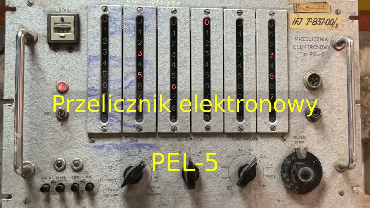 Prosto z labu - Zapomniane urządzenie cyfrowe - przelicznik PEL-5