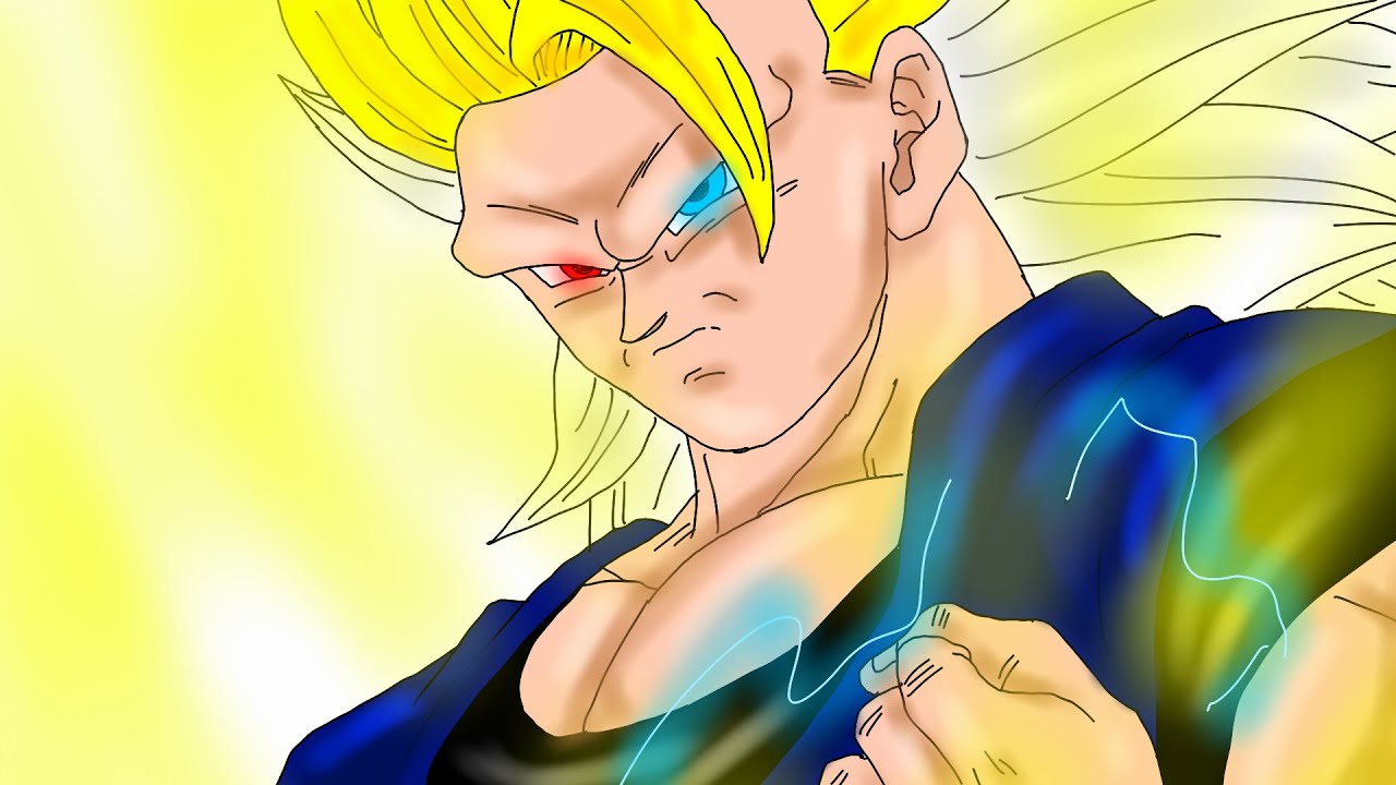 Goku se Transforma en ssj8/Goku Transforms into SuperSaiyan 8 | Flipaclip Fan animation