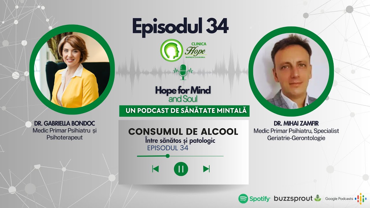 Consumul de alcool. Intre sanatos si patologic | Dr. Gabriella Bondoc si Dr. Mihai Zamfir
