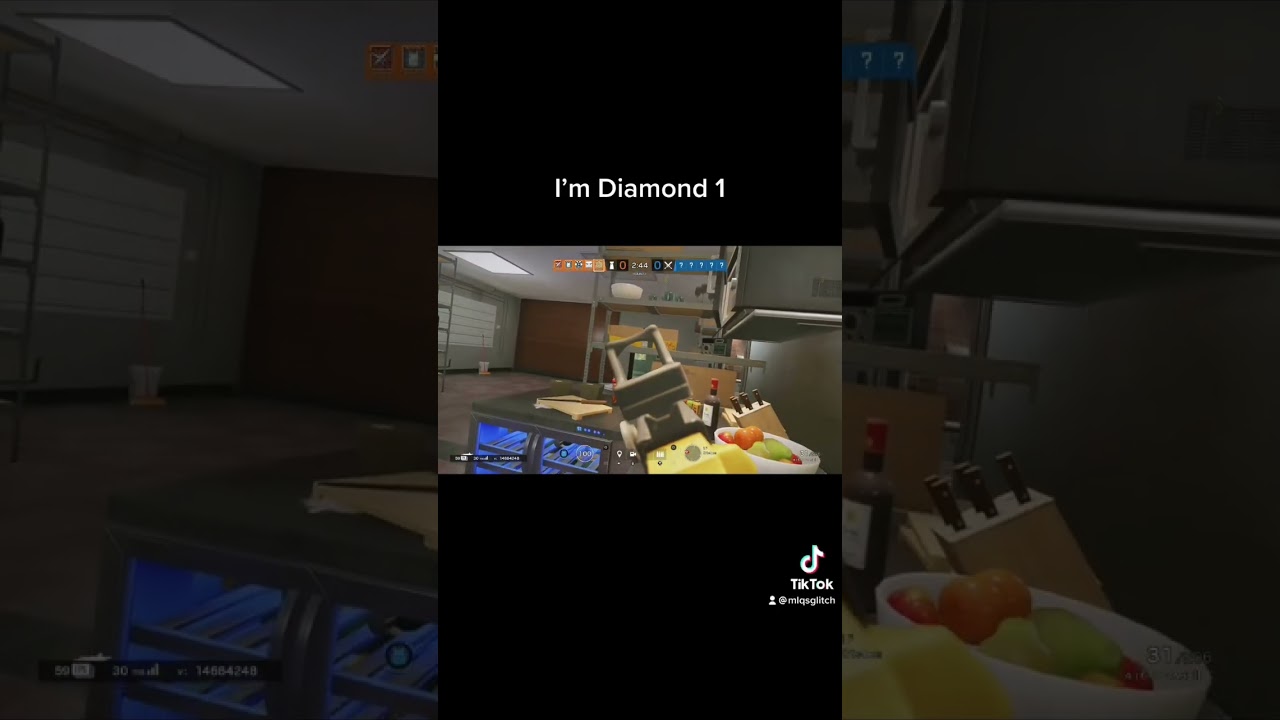 I&rsquo;m Diamond 1 Rainbow Six Siege #shorts
