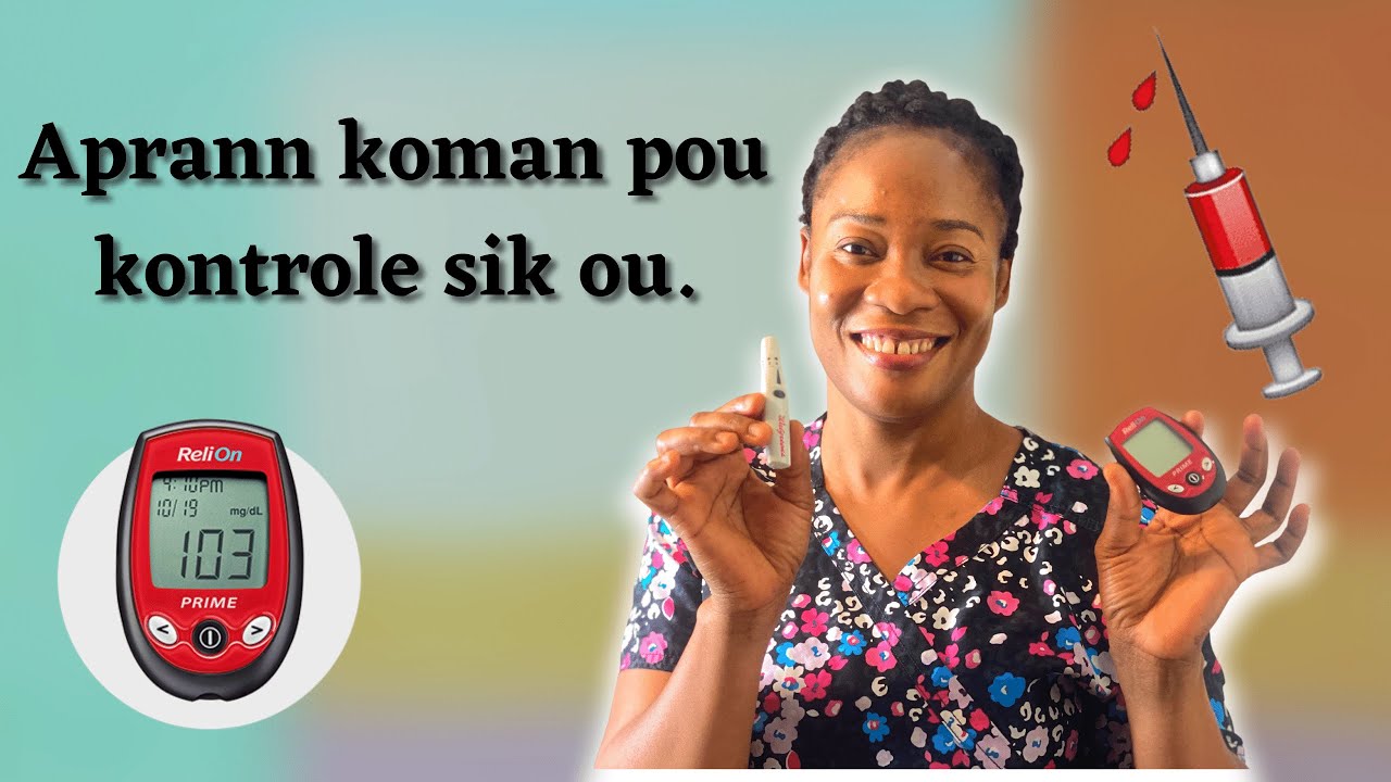 Aprann koman pou kontrole sik ou.