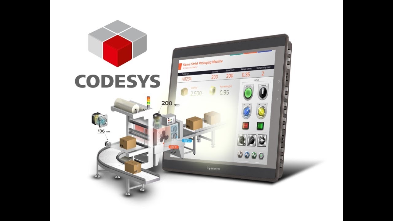 Basic CODESYS Programming w/ Weintek's cMT3090 HMI & Remote IO