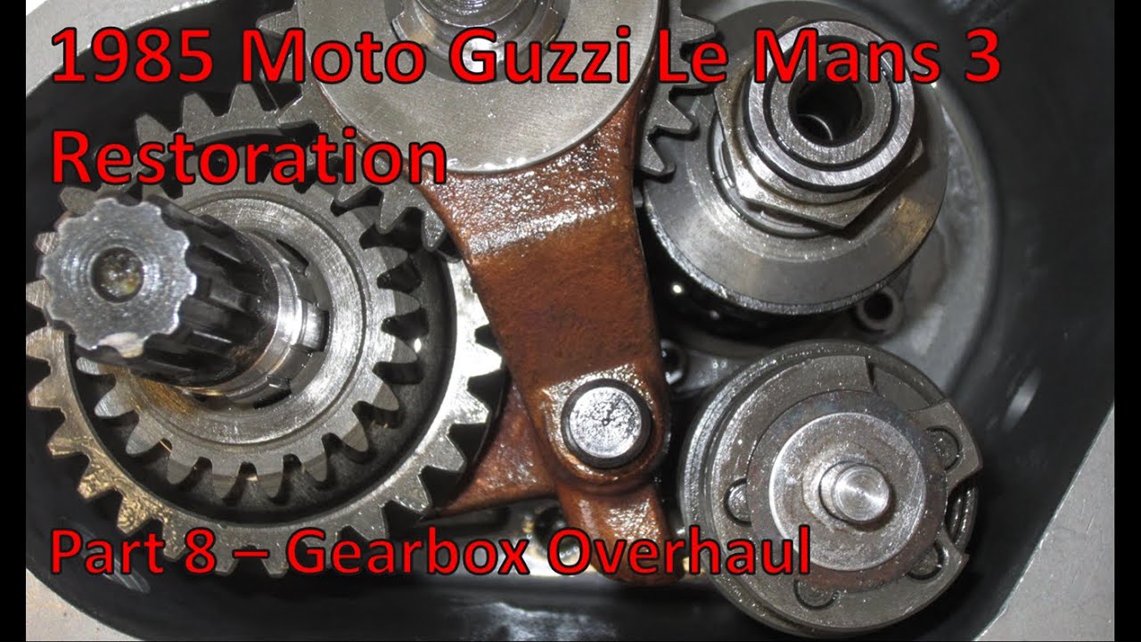 Moto Guzzi Le Mans 3: Part 8 Gearbox Overhaul