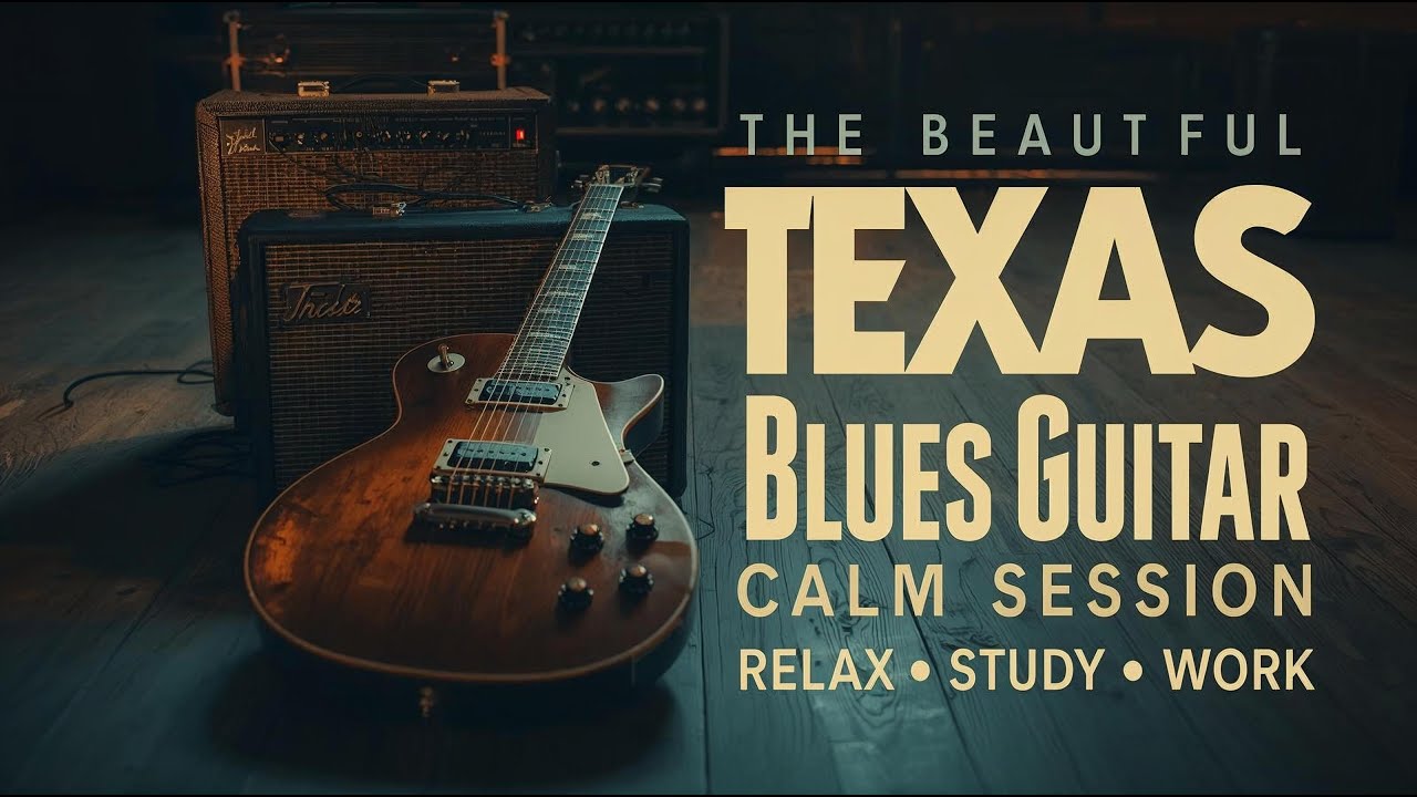 Beautiful Texas Blues Guitar – Calm Session for Relax, Study & Work