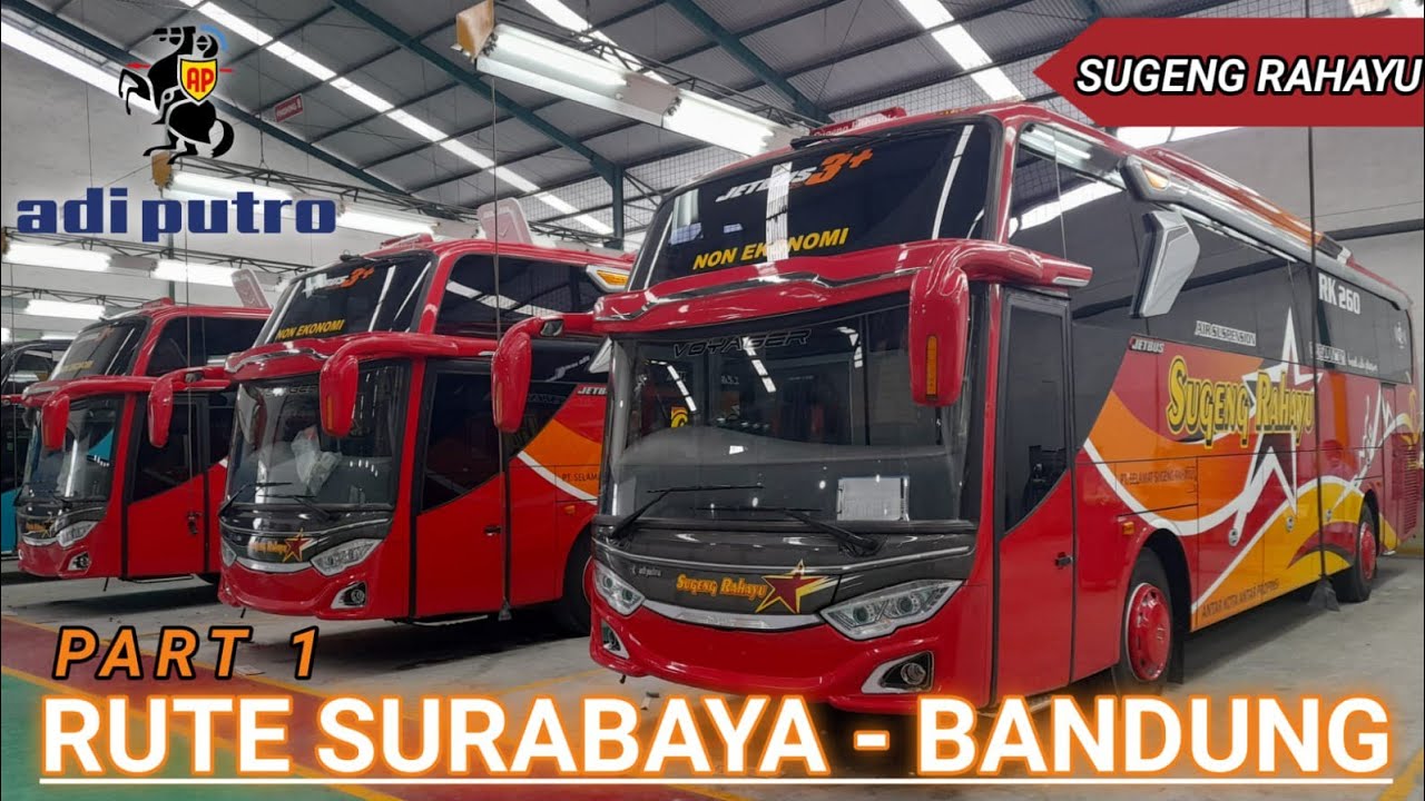 ЗАПАДНЫЙ МАРШРУТ ПРОЕВЫПУСКАЕТ 3 ЕДИНИЦЫ МАРШРУТА SUGENG RAHAYU ROUTE SURABAYA - BANDUNG ОТ KAROSERI