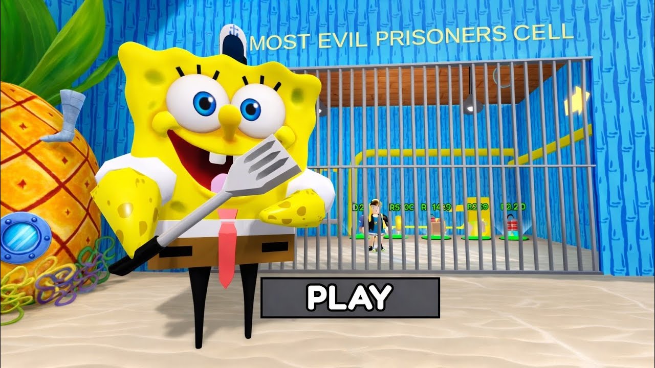 SQUAREPANTS PRISON RUN! (OBBY) | Roblox Full Gameplay 