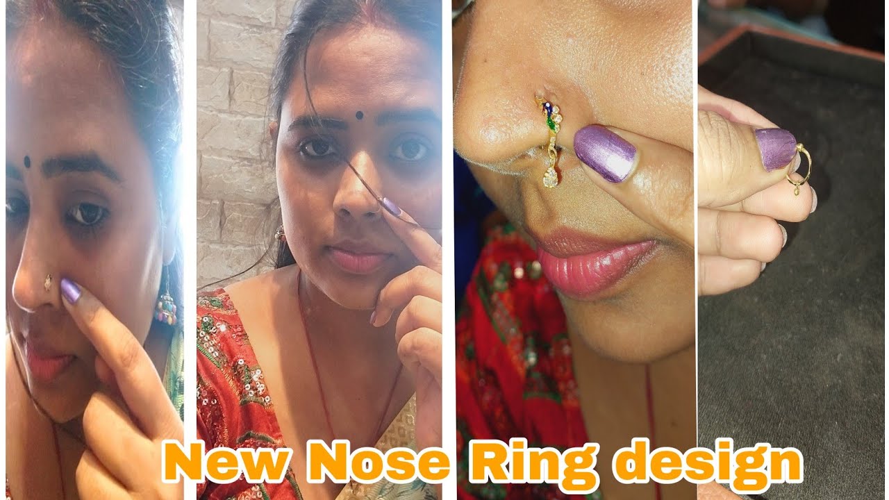 Gold Nose Pin and Gold Nose Ring collection Shopping Vlogs