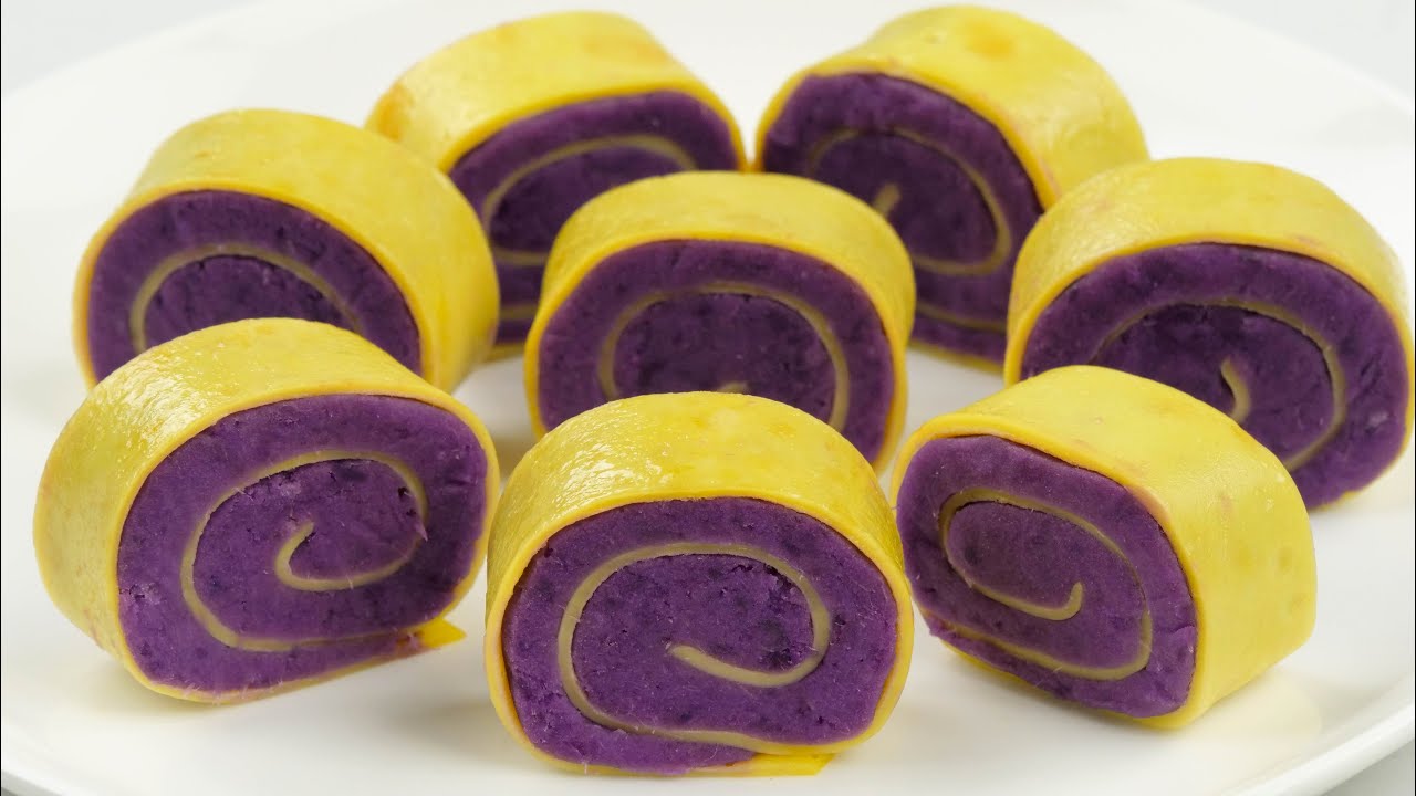 I turned the Purple Potatoes into Dessert-Yummy Sweet Potatoes.丨V Taste Channel