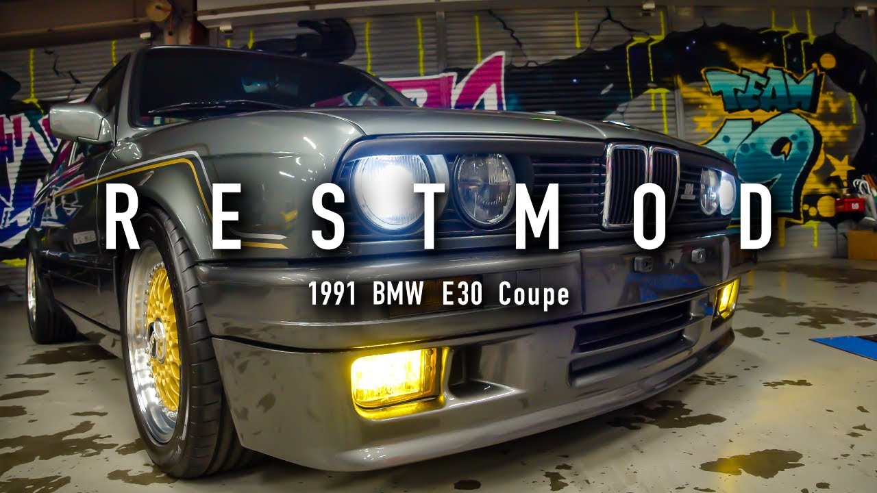 4K [RESTMOD 1991 BMW E30 Coupe 