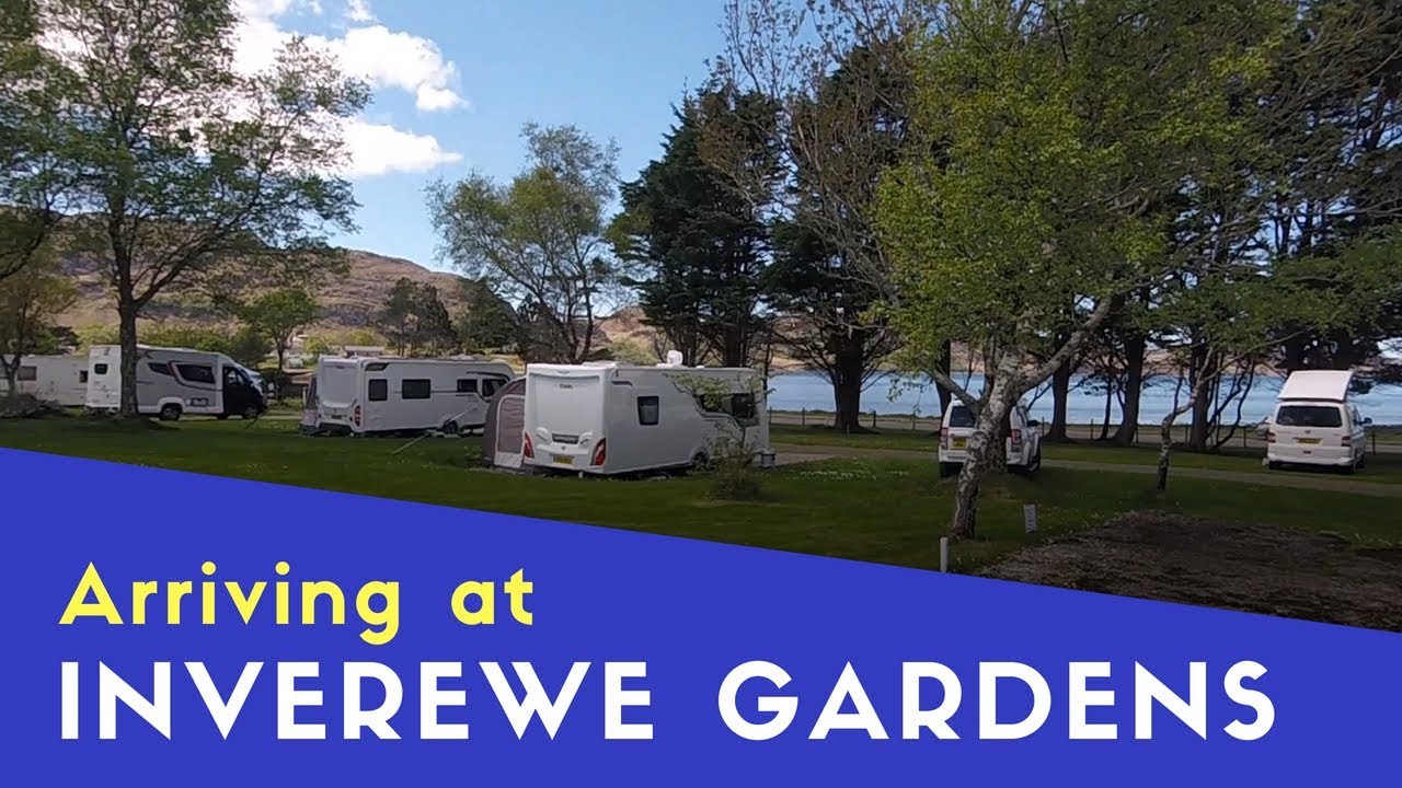 Arriving at Inverewe Gardens CCC Site | Scottish Highlands and Islands Tour Pt13
