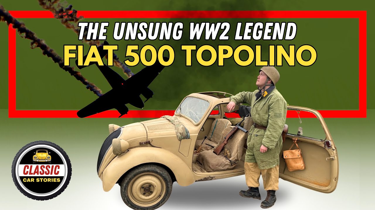The Tiny Hero of WW2: The Fiat 500 Topolino