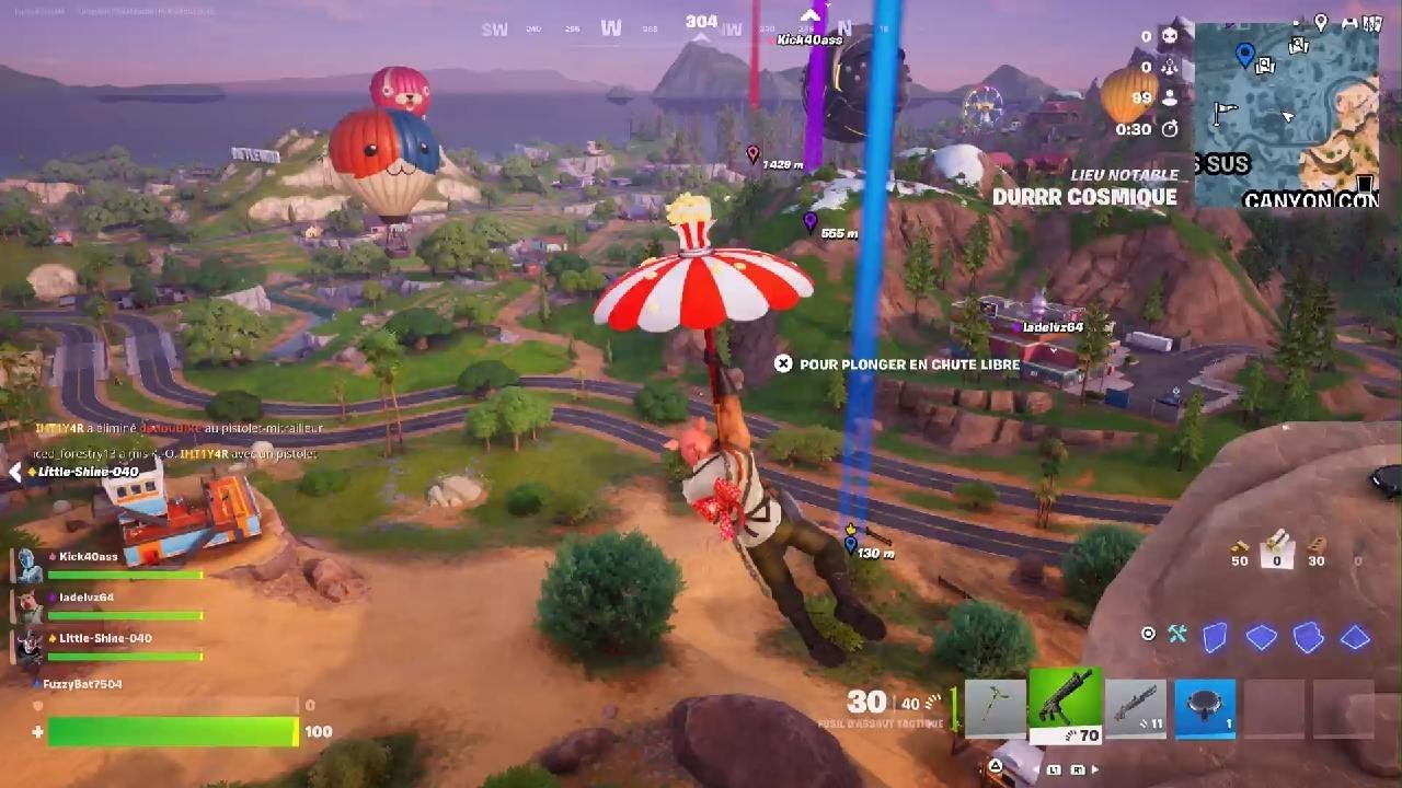 On joue à fortnite avec Nael Esteban et Timothée