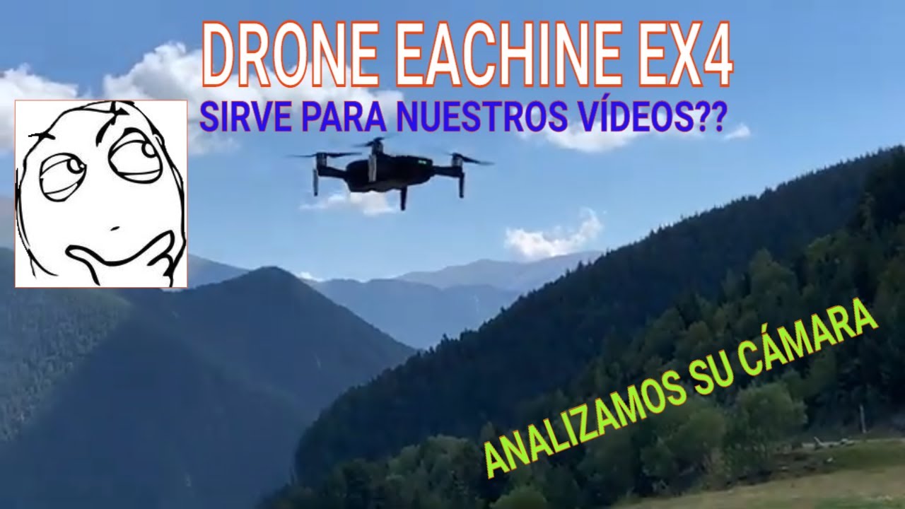 DRON EACHINE EX4 - 🤔  SIRVE PARA NUESTROS VÍDEOS DE MOTOS?? 📽