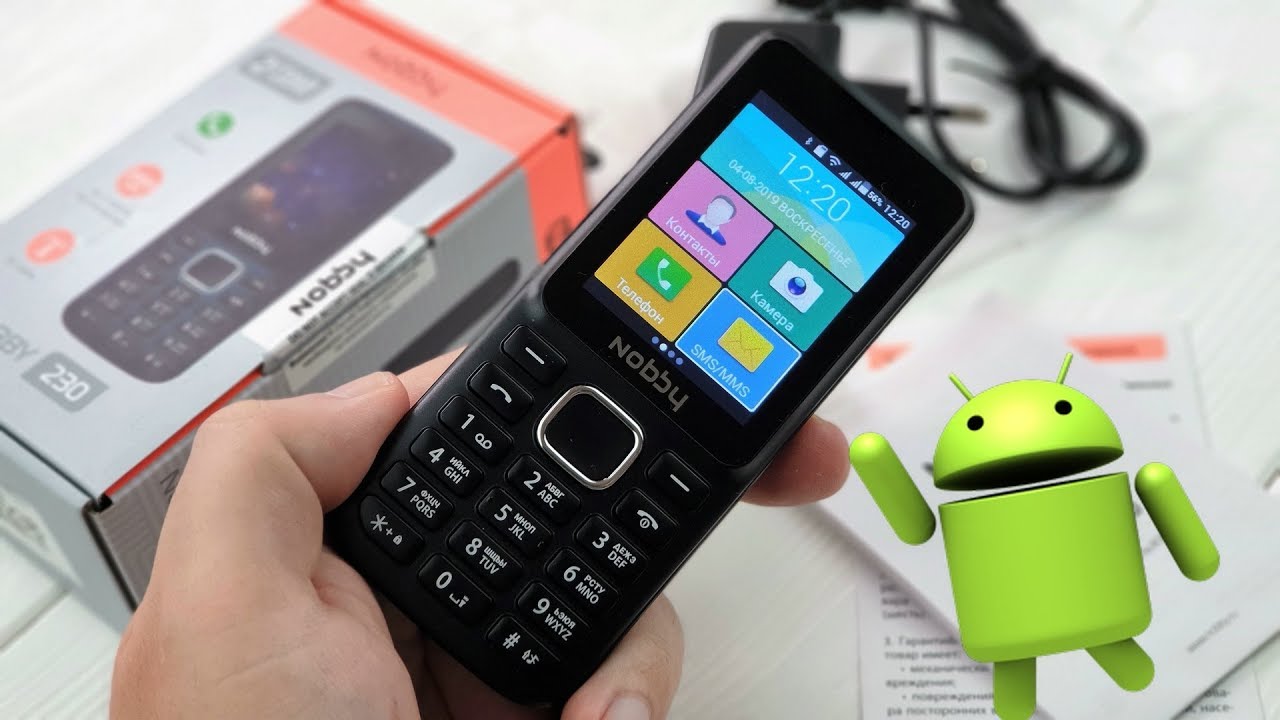 Nobby 230: самый дешевый Android на кнопках!