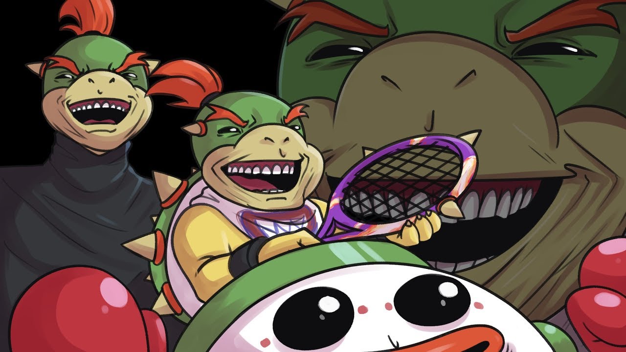SALTY MARIO TENNIS ACES