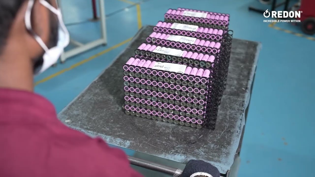Redon Lithium Ion Battery Manufacturing Video