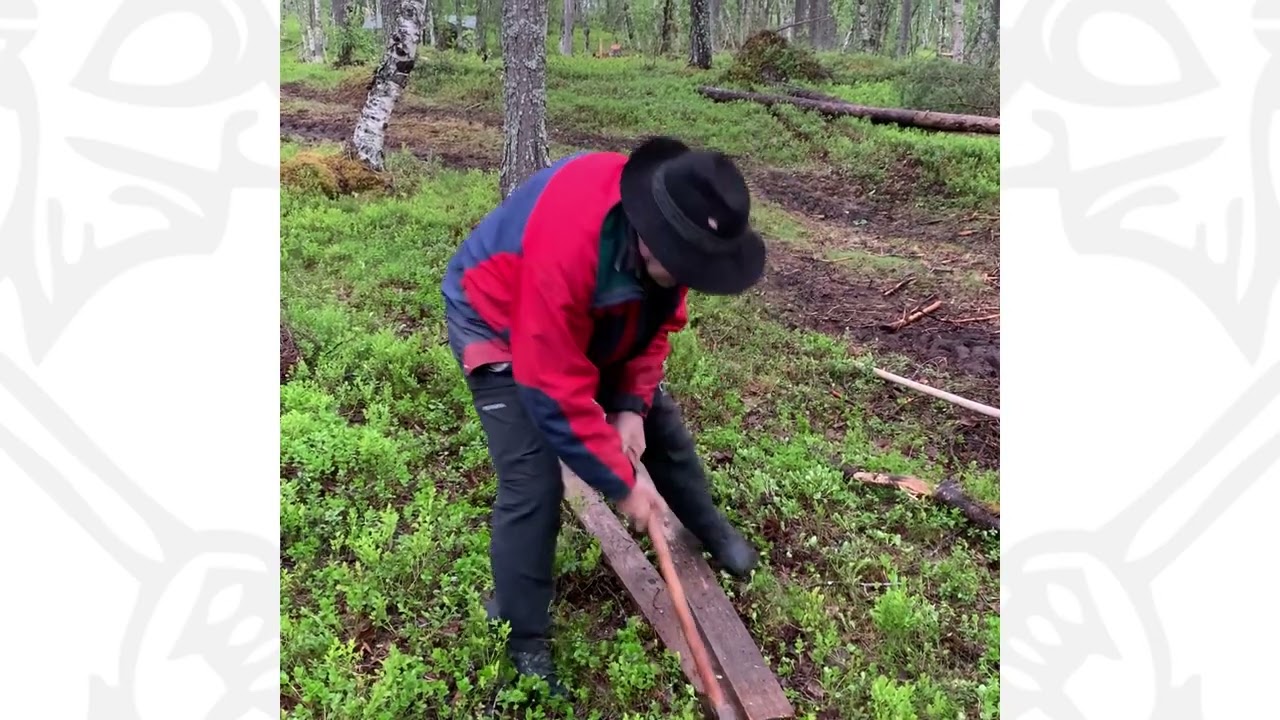 Tjærebrenning i Bardu