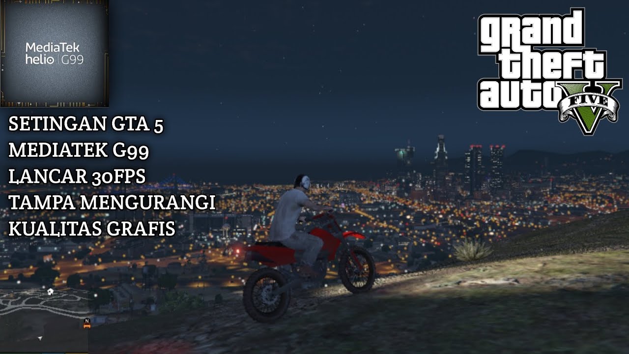 SETTINGAN GTA 5 DI GAMEHUB LITE MEDIATEK HELIO G99 