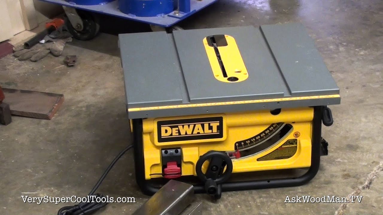 977.  Benchtop Tablesaw Upgrade • Video 56