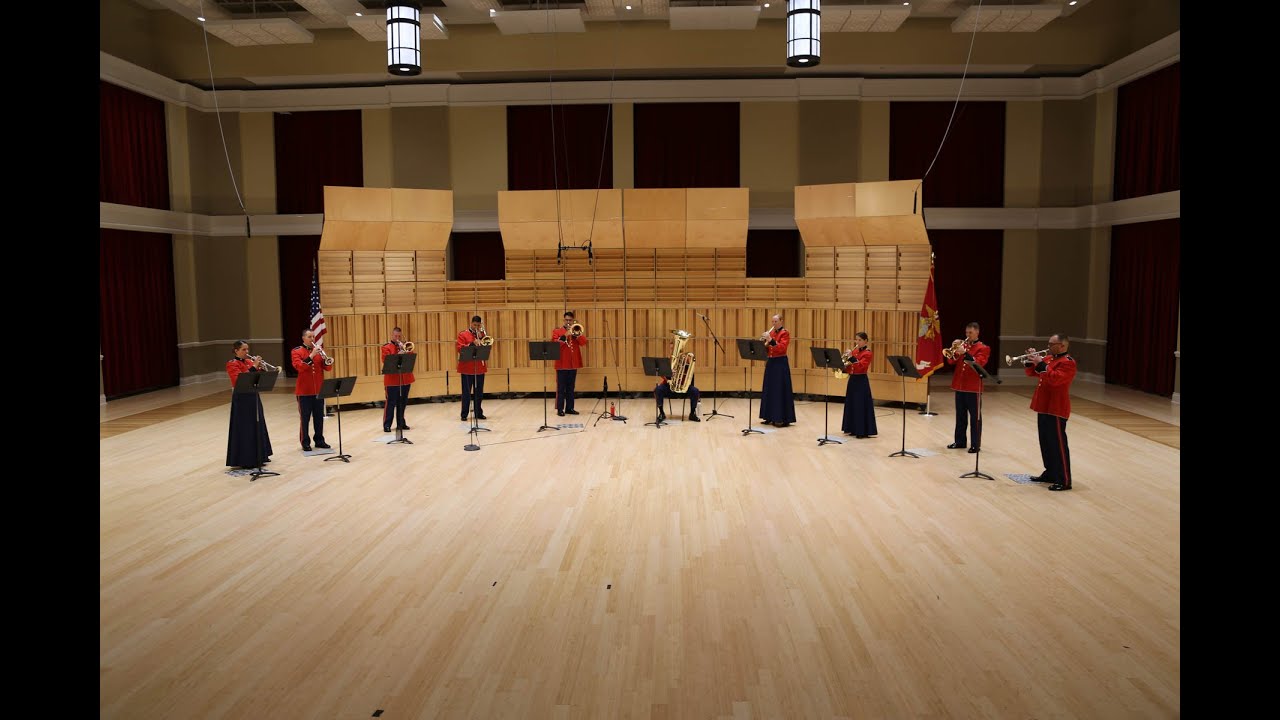 GABRIELI Canzon in echo duodecimi toni à 10 from Sacrae Symphoniae - U.S. Marine Band