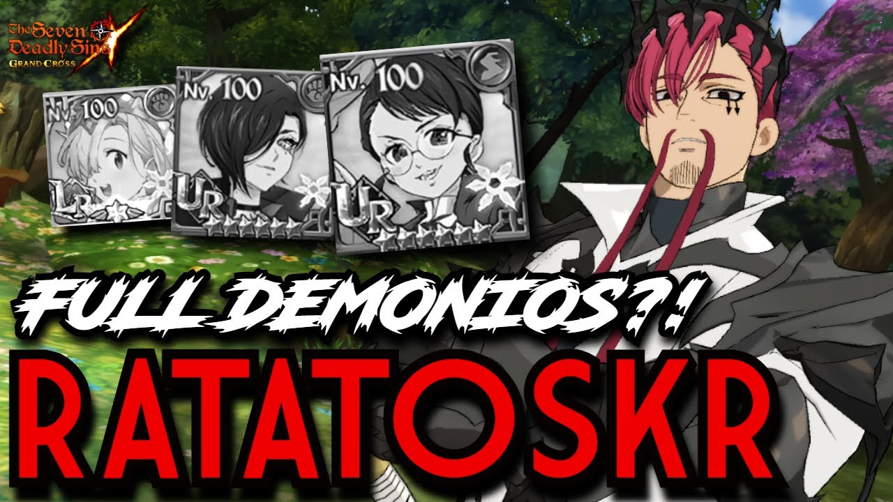 CUSACK LR, ¡con un EQUIPO INESPERADO! 🤯 | TEAM DEMONIOS 😈 vs RATATOSKR 🐿️  | 7DS GRAND CROSS