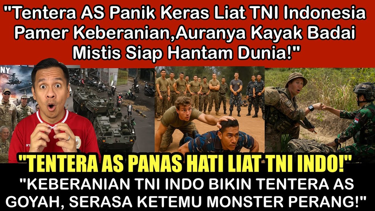“Sadis Gila! TNI Indonesia Bikin Tentara AS Kayak Anak Kecil, Keberaniannya Bikin Dunia Takut!”