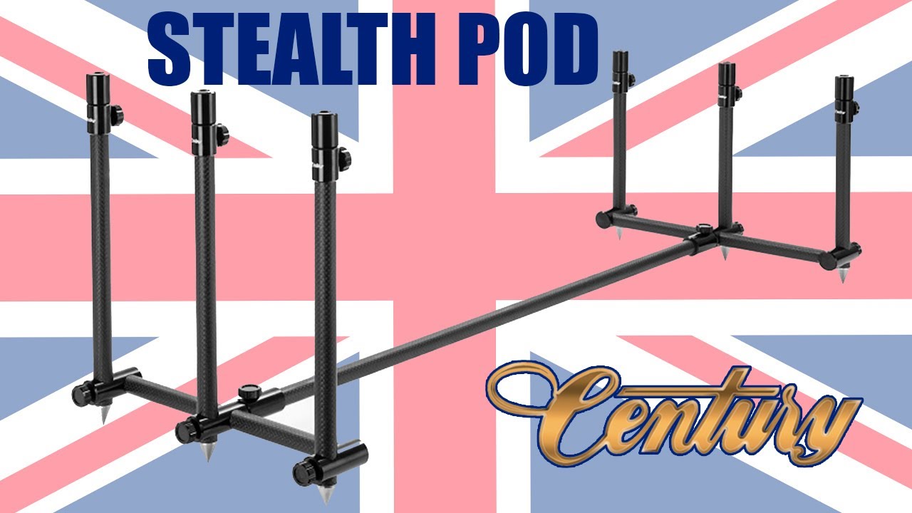 🇬🇧RODPOD CENTURY da carp fishing: inglesissimissimo!