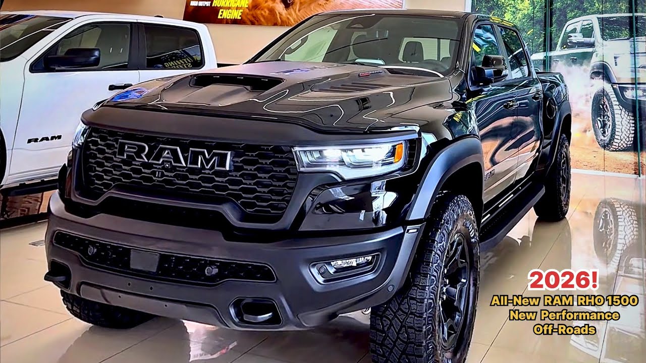All New RAM RHO 1500 New Performance 2026! Super Premium Off-Roads, Comfort Interior, Exterior Show!