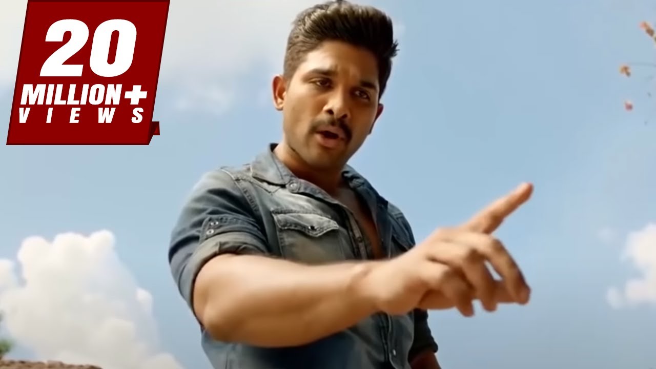 साउथ के हीरो ने गुंडे को ऐसा मारा चाटा की जमीन की धूल चाटने लगा | अल्लू अर्जुन का सॉलिड पंच सीन