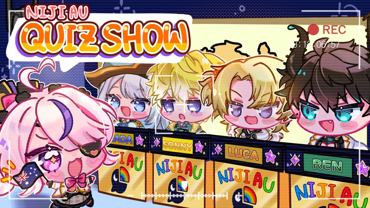 【NIJIAU QUIZSHOW】 Who's The True Blue Australian【NIJISANJI EN | Maria Marionette】