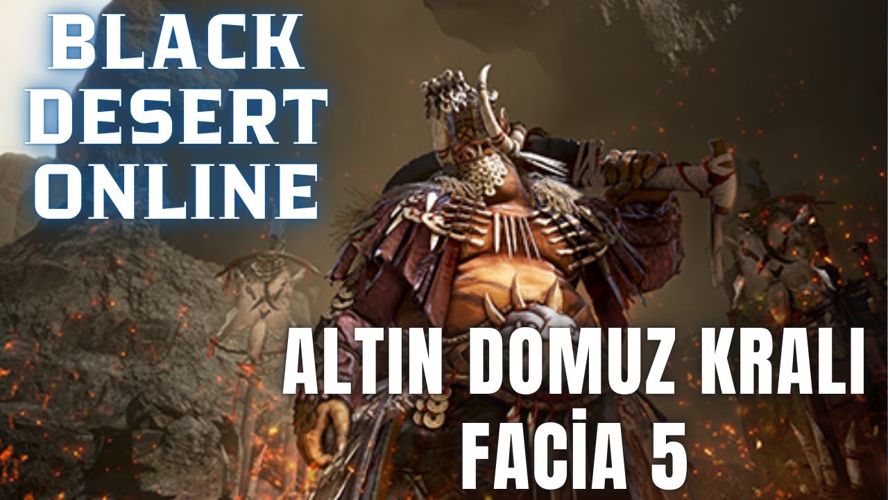 Altın Domuz Kralı Facia Level 5 Kara Tapınak Solo BDO