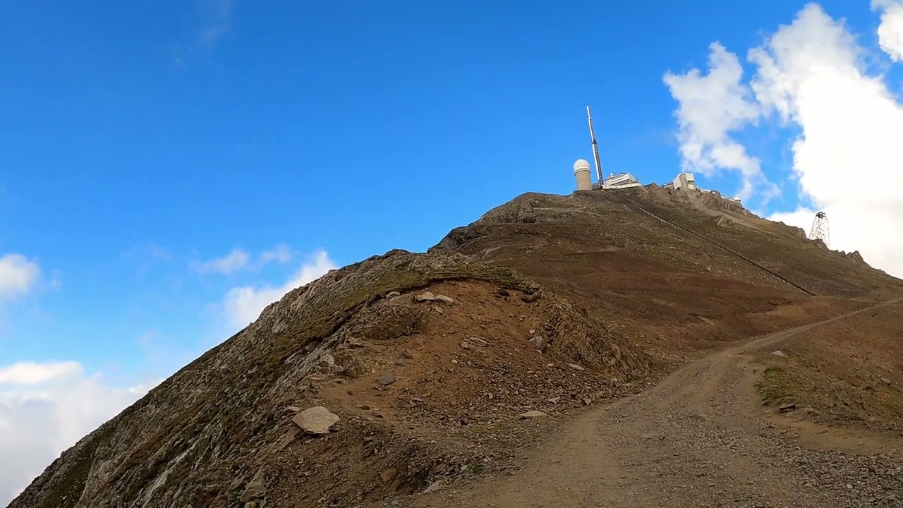 Monté  au Pic du Midi en VTT Gopro hero 9