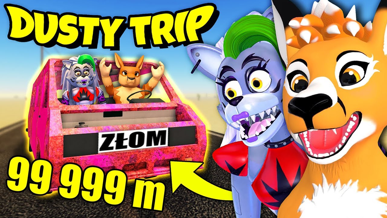 BARDZO DŁUGA PODR&Oacute;Ż Z ROXY, ALE TO ROBLOX! | DUSTY TRIP