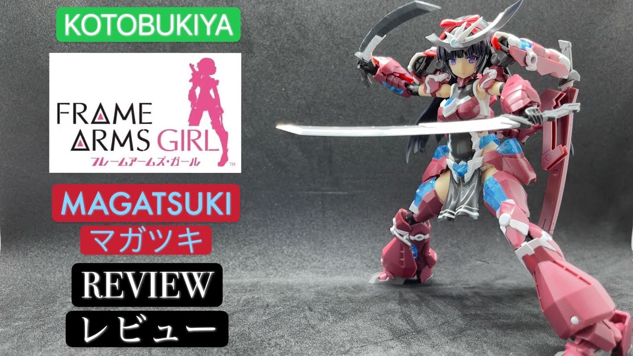 KOTOBUKIYA NON SCALE FULL ACTION PLASTIC MODEL KIT FRAME ARMS GIRL MAGATSUKI REVIEW