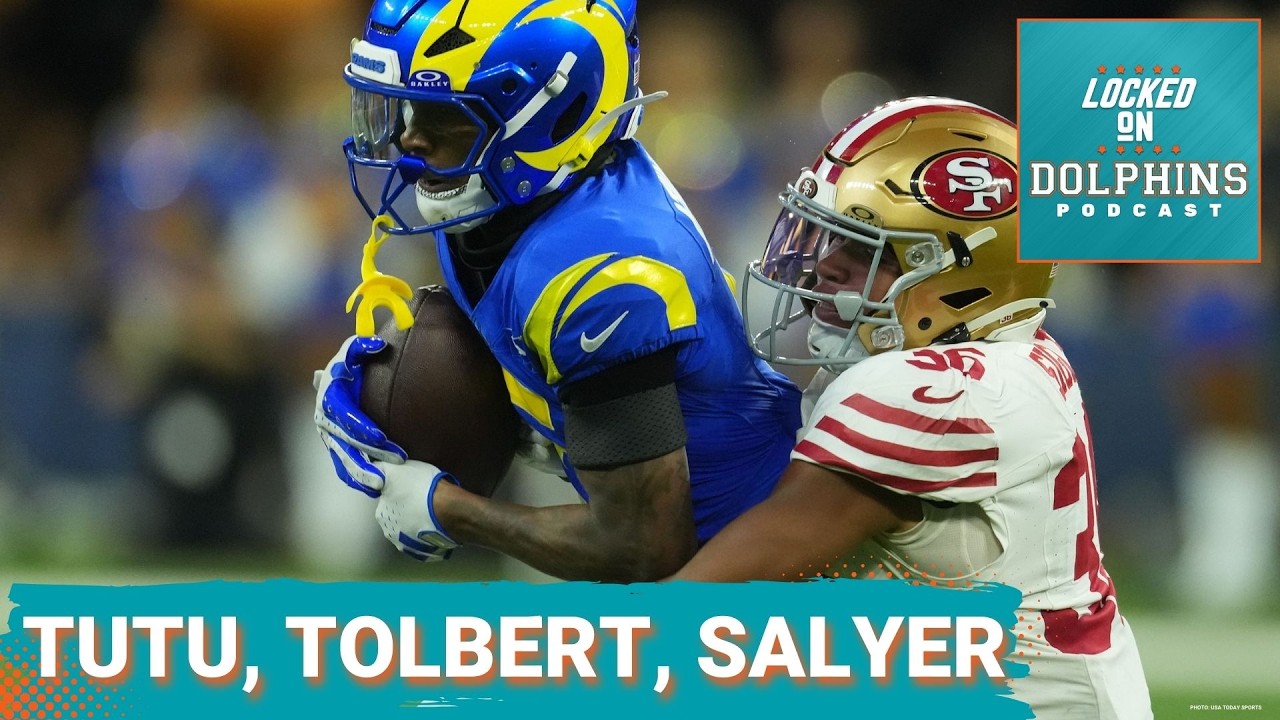 Dolphins Level Up WR Room With Additions Of Tutu Atwell, Jalen Tolbert & Add Jamaree Salyer To OL