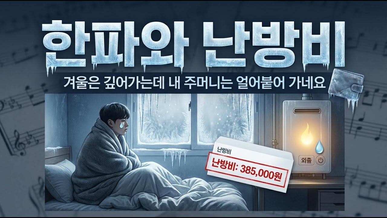 [감성 발라드]한파와 난방비- 