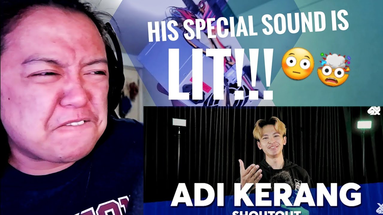 REACTION | Adi Kerang | Sweet Dreams, Bonfire, Dirty Vibe