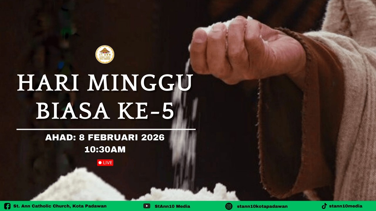 Misa Ahad | Hari Minggu Biasa Ke-5, 2026